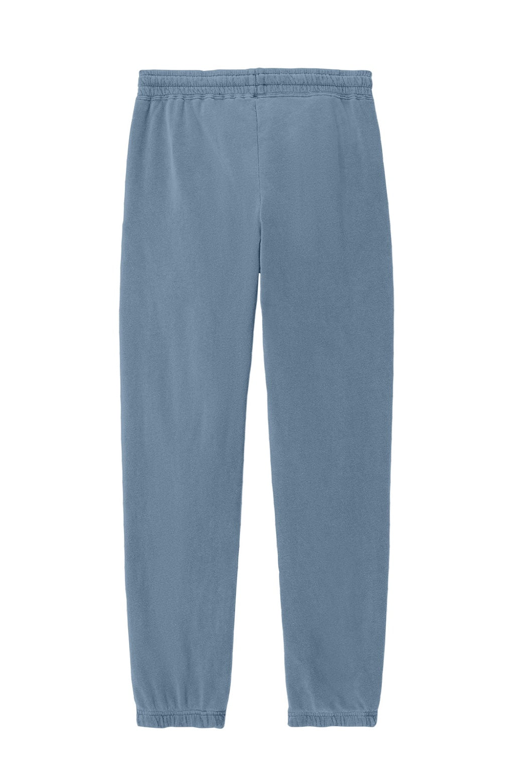 Comfort Colors 1469 Mens Garment Dyed Fleece Sweatpants w/ Pockets Blue Jean Flat Back