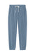 Comfort Colors 1469 Mens Garment Dyed Fleece Sweatpants w/ Pockets Blue Jean Flat Front