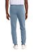 Comfort Colors 1469 Mens Garment Dyed Fleece Sweatpants w/ Pockets Blue Jean Model Back