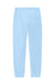 Comfort Colors 1469 Mens Garment Dyed Fleece Sweatpants w/ Pockets Hydrangea Blue Flat Back