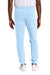 Comfort Colors 1469 Mens Garment Dyed Fleece Sweatpants w/ Pockets Hydrangea Blue Model Back