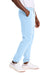Comfort Colors 1469 Mens Garment Dyed Fleece Sweatpants w/ Pockets Hydrangea Blue Model Side