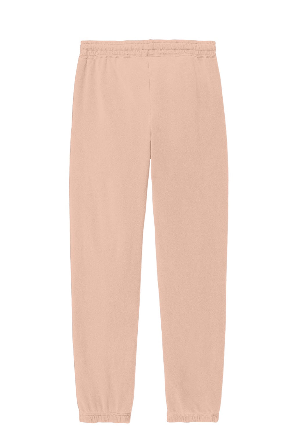 Comfort Colors 1469 Mens Garment Dyed Fleece Sweatpants w/ Pockets Peachy Flat Back
