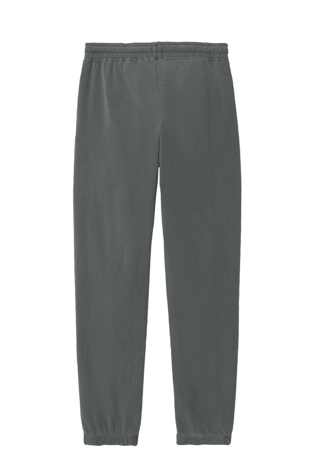 Comfort Colors 1469 Mens Garment Dyed Fleece Sweatpants w/ Pockets Pepper Flat Back
