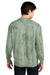 Comfort Colors 1545 Mens Color Blast Crewneck Sweatshirt Fern Green Model Back