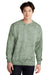 Comfort Colors 1545 Mens Color Blast Crewneck Sweatshirt Fern Green Model Front