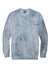 Comfort Colors 1545 Mens Color Blast Crewneck Sweatshirt Ocean Blue Flat Front