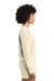 Comfort Colors 1566L Womens Crewneck Sweatshirt Ivory Model Side