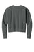 Comfort Colors 1566L Womens Crewneck Sweatshirt Pepper Grey Flat Back