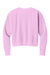 Comfort Colors 1566L Womens Crewneck Sweatshirt Rose Quartz Pink Flat Back