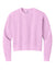 Comfort Colors 1566L Womens Crewneck Sweatshirt Rose Quartz Pink Flat Front