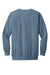 Comfort Colors 1566 Mens Crewneck Sweatshirt Blue Jean Flat Back