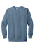 Comfort Colors 1566 Mens Crewneck Sweatshirt Blue Jean Flat Front