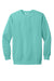 Comfort Colors 1566 Mens Crewneck Sweatshirt Chalky Mint Green Flat Front