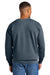 Comfort Colors 1566 Mens Crewneck Sweatshirt Denim Blue Model Back