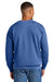 Comfort Colors 1566 Mens Crewneck Sweatshirt Flo Blue Model Back