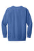 Comfort Colors 1566 Mens Crewneck Sweatshirt Flo Blue Flat Back
