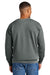 Comfort Colors 1566 Mens Crewneck Sweatshirt Grey Model Back