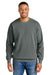 Comfort Colors 1566 Mens Crewneck Sweatshirt Grey Model Front