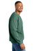 Comfort Colors 1566 Mens Crewneck Sweatshirt Light Green Model Side