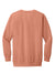 Comfort Colors 1566 Mens Crewneck Sweatshirt Terracotta Flat Back