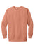 Comfort Colors 1566 Mens Crewneck Sweatshirt Terracotta Flat Front