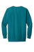 Comfort Colors 1566 Mens Crewneck Sweatshirt Topaz Blue Flat Back