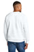 Comfort Colors 1566 Mens Crewneck Sweatshirt White Model Back