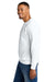 Comfort Colors 1566 Mens Crewneck Sweatshirt White Model Side