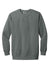 Comfort Colors 1566 Mens Crewneck Sweatshirt Grey Flat Front