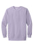 Comfort Colors 1566 Mens Crewneck Sweatshirt Orchid Purple Flat Front
