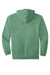 Comfort Colors 1567 Mens Hooded Sweatshirt Hoodie w/ Pouch Pocket Light Green Flat Back