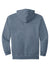 Comfort Colors 1567 Mens Hooded Sweatshirt Hoodie w/ Pouch Pocket Blue Jean Flat Back