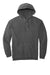 Comfort Colors 1567 Mens Hooded Sweatshirt Hoodie w/ Pouch Pocket Pepper Grey Flat Front
