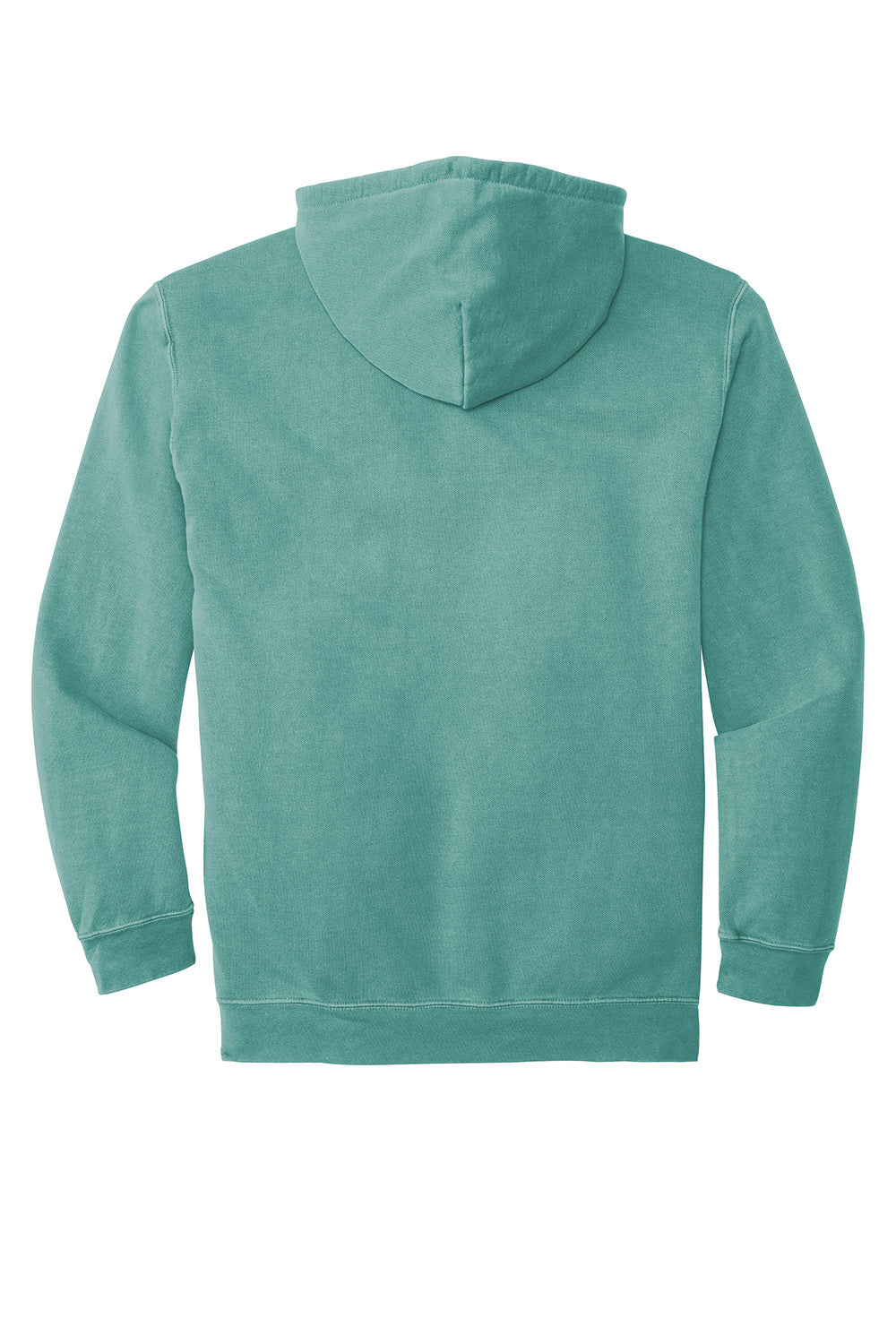 Comfort Colors 1567 Mens Hooded Sweatshirt Hoodie w/ Pouch Pocket Seafoam Green Flat Back