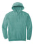 Comfort Colors 1567 Mens Hooded Sweatshirt Hoodie w/ Pouch Pocket Seafoam Green Flat Front
