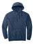 Comfort Colors 1567 Mens Hooded Sweatshirt Hoodie w/ Pouch Pocket True Navy Blue Flat Front