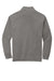 Comfort Colors 1580 Mens 1/4 Zip Sweatshirt Grey Flat Back