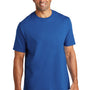 Volunteer Knitwear Mens USA Made All American Short Sleeve Crewneck T-Shirt - True Royal Blue