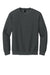 Gildan 18000 Mens Pill Resistant Fleece Crewneck Sweatshirt Fan Heather Charcoal Grey Flat Front