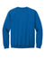 Gildan 18000 Mens Pill Resistant Fleece Crewneck Sweatshirt Neon Blue Flat Back
