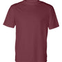 Badger Mens B-Core Moisture Wicking Short Sleeve Crewneck T-Shirt - Cardinal Red - NEW