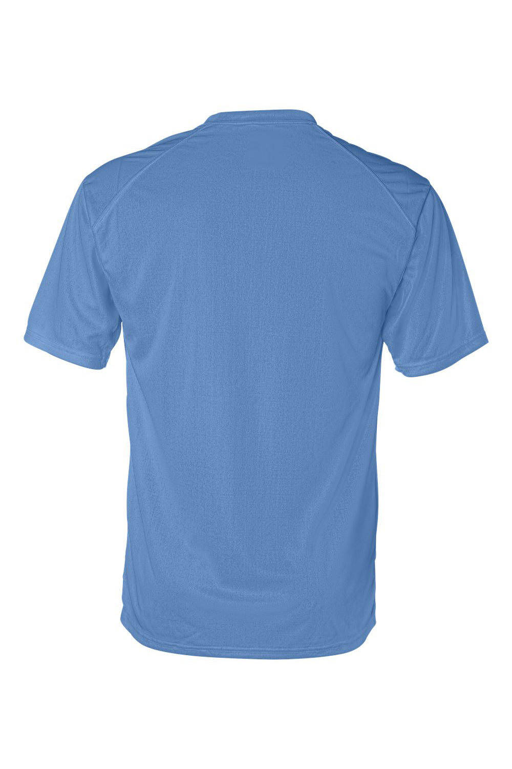 Badger 4120 Mens B-Core Moisture Wicking Short Sleeve Crewneck T-Shirt Columbia Blue Flat Back