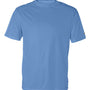 Badger Mens B-Core Moisture Wicking Short Sleeve Crewneck T-Shirt - Columbia Blue - NEW