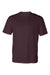 Badger 4120 Mens B-Core Moisture Wicking Short Sleeve Crewneck T-Shirt Maroon Flat Front