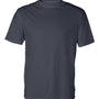Badger Mens B-Core Moisture Wicking Short Sleeve Crewneck T-Shirt - Navy Blue - NEW