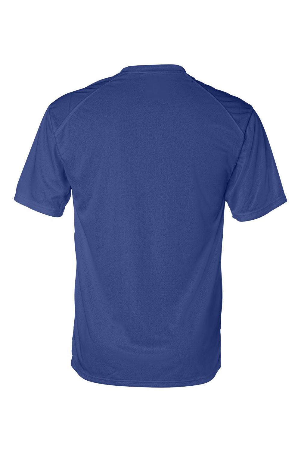 Badger 4120 Mens B-Core Moisture Wicking Short Sleeve Crewneck T-Shirt Royal Blue Flat Back