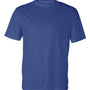 Badger Mens B-Core Moisture Wicking Short Sleeve Crewneck T-Shirt - Royal Blue - NEW