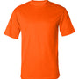 Badger Mens B-Core Moisture Wicking Short Sleeve Crewneck T-Shirt - Safety Orange - NEW