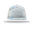 Richardson Hats 168P Mens Printed Snapback Trucker Hat Saltwater Duck Camo/Ice Grey Flat Front